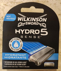 wilkinson sword hydro 5 sense hydrate  rasierklingen  -8 stück- ohne OVP ,Neu