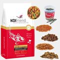  Koifutter Classic Mix 2,5 - 15 kg 5 Sorten Spirulina Fischfutter Krebse Raupen