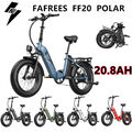 FAFREES 20Ah e Bike Klapprad Elektrofahrrad 20 Zoll 500W fatbike 40km/h Pedelec