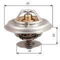 GATES TH14380G1 Kühlwasserthermostat für VW Golf IV Schrägheck (1J1) Vento (1H2)