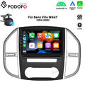 Für Mercedes Benz Vito 3 2014-2020 10" Android 13 Autoradio Navi GPS CarPlay RDS
