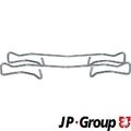 JP GROUP Zubehörsatz, Scheibenbremsbelag 1163651210 für SEAT SKODA VW