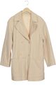 Peter Hahn Mantel Damen Jacke Parka Gr. EU 38 Schurwolle Beige #54e44cb