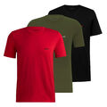 3er oder 6er Pack HUGO Herren T-Shirts Kurzarmshirts Cotton Crew-Neck