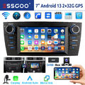 DAB+ 2+32G Carplay Autoradio Android 13 GPS NAVI RDS Für BMW 3er E90 E91 E92 E93