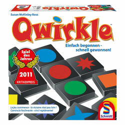 Schmidt Spiele Qwirkle, Familienspiel, Brettspiel, Rollenspiel, 2 bis 4 Spieler