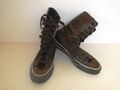 Converse All Star Chucks Sneaker Turnschuhe High Taylor Leder Braun Gr. 4,5 / 37