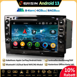 8-Kern CarPlay DAB+Android 13 Autoradio GPS 64GB Canbus DVD Für Renault Megane 2