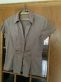 COMMA Bluse taupe Gr. 40 **wie neu**