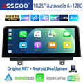 DAB+ Für BMW F30 F31 F32 F33 F34 F36 10.25'' Android 14 Autoradio 6+128GB GPS 4G