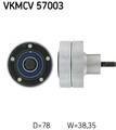 SKF Umlenk-/Führungsrolle Keilrippenriemen VKMCV 57003 für DAF CF 85 XF 105