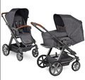 ABC Design Kombi-Kinderwagen Turbo 4 - inkl. Babywanne & Sportsitz - Street