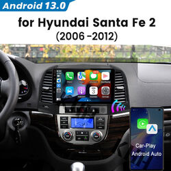 2+64G Für Hyundai Santa Fe 2 2006-2012 Android 13 Autoradio GPS DAB+ Carplay 