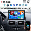 Für Mercedes Benz C-Klasse W204 S204 Android 13 Autoradio Apple Carplay GPS SWC