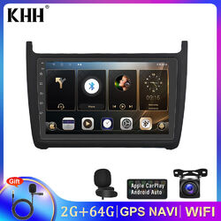 Für VW Polo 6R 6C 9N 2008-2015 2+64GB Android 13 Autoradio GPS NAVI DAB+ Carplay