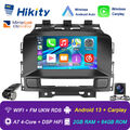 2+64G Carplay Android 13 Autoradio Für Opel Astra J 2010-2014 GPS Navi kamera