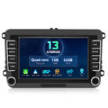 DAB+ Carplay Android 13 Autoradio GPS Für VW Touran GOLF 5 6 Passat Tiguan 32GB