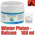 Canina Winter Pfotenbalsam 100ml wasserfreies Pflegebalsam für Hunspfoten