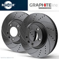 Rotinger Graphite Sport-Bremsscheiben Satz Vorderachse Land Rover Discovery III