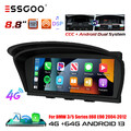 8.8" Android 13 4+64G Autoradio CarPlay GPS 4G Für BMW 5er E60 E61 E90 E91 CCC