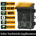 Campark Solar 4K Bluetooth Wildkamera 46MP WLAN Nachtsicht Wildlife Jagdkamera