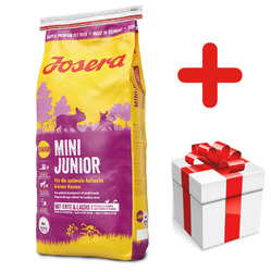 JOSERA Mini Junior 15kg Hundefutter Trockenfutter+Überraschung für den Hund