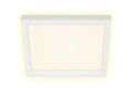 Briloner LED Panel Cadre weiß 29,3 x 29,3 cm warmweiß, Backlight-Effekt