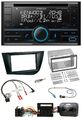 Kenwood CD 2DIN DAB USB Lenkrad Bluetooth Autoradio für Seat Leon 2005-2009 schw