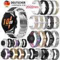 Für HUAWEI Watch GT 4/GT 3/GT 2 46mm 42mm/GT 3 Pro 43mm Metall Edelstahl Armband