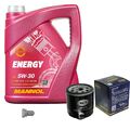 SCT Germany Inspektionspaket MANNOL Energy 5W-30 5L für VW Skoda Seat 1.0