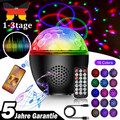 LED Discolicht Partyleuchte DJ-Licht RGB Tischlampe Lichteffekte + Fernbedienung