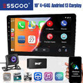 10 Zoll Android 13 4+64G DAB+ Autoradio 2 DIN Carplay GPS Navi RDS Bluetooth KAM