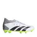 adidas Predator Accuracy.3 FG Kinder Fußballschuhe weiß/schwarz/lemon IE9504