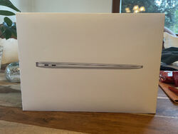 Apple MacBook Air M1 Chip 13 Zoll 256GB SSD 8GB RAM Laptop Silber Neuwertig