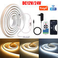 Neon COB LED Stripe Leiste Streifen WIFI APP Control IP67 Band Lichterkette Kit