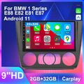 Für BMW E81 E82 E87 E88 2008-2012 Carplay Autoradio GPS Nav Bluetooth Android 11