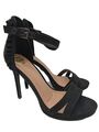 BUFFALO Riemchen-Sandaletten Damen Gr. DE 39 schwarz Elegant