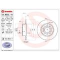 BREMBO Bremsscheibe passend für AUDI SEAT SKODA VW SKODA (SVW) 08.9502.11