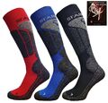 Herren Damen Unisex Ski- und Snowboard Socken Wintersport Skisocken Kniestrümpfe