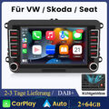 Android 13 Autoradio Für Golf Passat Tiguan Polo 6R Touran GPS Navi DAB+ CARPLAY