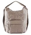 MANDARINA DUCK MD20 Hobo / Backpack Rucksack Tasche Taupe Beige Neu