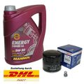 5L MANNOL Energy Combi LL 5W-30 Longlife BOSCH Ölfilter Audi A3 VW POLO GOLF 7