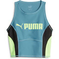 Puma Training FIT Eversculpt Trainings-Tanktop Damen bold Blau speed Grün Gr. L