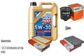 MAHLE Inspektionspaket 5 L Liqui Moly Longlife III 5W-30 für VW Golf IV 1.6 FSI