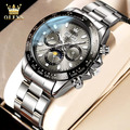  Herren Automatik Uhr,Luxus Edelstahl,Wasserdicht,Leuchtend Armband Uhr Watch