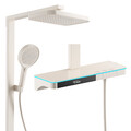 Duschsystem mit Thermostat Duscharmatur Regendusche Duschset Duschsäule Dusche--