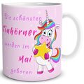 Tasse Einhorn Geschenk Spruch Kaffee Becher Unicorn Mug Freundin Geburtstag Mai