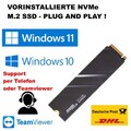 SSD Festplatte M.2 NVMe Windows 10 11 Prof. vorinstalliert f DELL PRECISION 5550