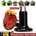 2x Wärmelampe Keramik Dunkelstrahler Infrarotlampe Strahler Heizlampe Birne 200W