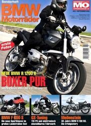 MO BMW Motorräder Nr. 18 + Sonderausgabe + R 1200 R + F 800 S + R 100 RS